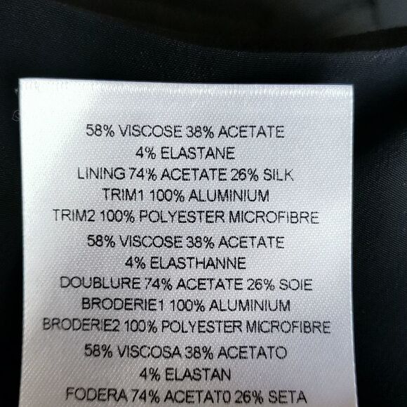 Christopher Kane Off The Shoulder Frill Dress. - Picture 8 of 9